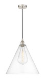 Pendants Glass Down by Innovations ( 405 | 616-1P-PN-GBC-162 Edison ) 