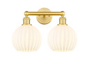 Bathroom Fixtures Two Lights by Innovations ( 405 | 616-2W-SG-G1217-8WV Edison ) 