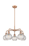 Mid. Chandeliers Glass Down by Innovations ( 405 | 516-5CR-AC-G122C-6CL Ballston ) 