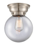 Flush Mounts Glass Down by Innovations ( 405 | 623-1F-SN-G202-8-LED Franklin Restoration ) 