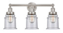 Bathroom Fixtures Three Lights by Innovations ( 405 | 616-3W-SN-G184 Edison ) 