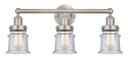 Bathroom Fixtures Three Lights by Innovations ( 405 | 616-3W-SN-G184S Edison ) 