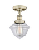 Semi-Flush Mts. Glass Down by Innovations ( 405 | 616-1F-AB-G532 Edison ) 