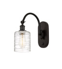 Sconces Single Glass by Innovations ( 405 | 518-1W-OB-G1113 Ballston ) 