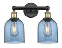 Bathroom Fixtures Two Lights by Innovations ( 405 | 616-2W-BAB-G558-6BL Edison ) 