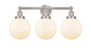 Bathroom Fixtures Three Lights by Innovations ( 405 | 616-3W-SN-G201-8 Edison ) 