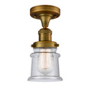 Semi-Flush Mts. Glass Down by Innovations ( 405 | 517-1CH-BB-G184S Franklin Restoration ) 