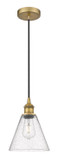 Mini Pendants Glass Down by Innovations ( 405 | 616-1P-BB-GBC-84 Edison ) 