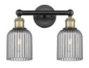 Bathroom Fixtures Two Lights by Innovations ( 405 | 616-2W-BAB-G559-5SM Edison ) 