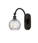 Sconces Single Glass by Innovations ( 405 | 518-1W-OB-G1215-6-LED Ballston ) 
