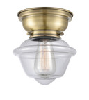 Flush Mounts Glass Down by Innovations ( 405 | 623-1F-AB-G532 Franklin Restoration ) 