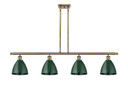 Linear/Island 4 Light + by Innovations ( 405 | 516-4I-AB-MBD-75-GR Ballston ) 