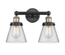 Bathroom Fixtures Two Lights by Innovations ( 405 | 616-2W-BAB-G62 Edison ) 