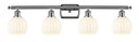 Bathroom Fixtures Four Lights by Innovations ( 405 | 516-4W-PC-G1217-6WV Ballston ) 