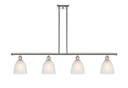 Linear/Island 4 Light + by Innovations ( 405 | 516-4I-PN-G381-LED Ballston ) 