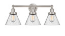 Bathroom Fixtures Three Lights by Innovations ( 405 | 616-3W-SN-G44 Edison ) 