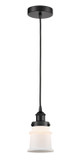 Mini Pendants Glass Down by Innovations ( 405 | 616-1PH-BK-G181S Edison ) 
