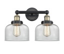 Bathroom Fixtures Two Lights by Innovations ( 405 | 616-2W-BAB-G72 Edison ) 