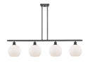 Linear/Island 4 Light + by Innovations ( 405 | 516-4I-BK-G121-8 Ballston ) 