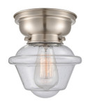 Flush Mounts Glass Down by Innovations ( 405 | 623-1F-SN-G534-LED Franklin Restoration ) 