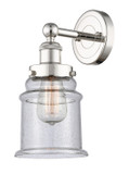 Sconces Single Glass by Innovations ( 405 | 616-1W-PN-G184 Edison ) 