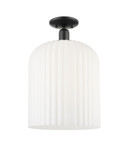 Semi-Flush Mts. Glass Down by Innovations ( 405 | 716-1C-BK-G559-12GWH Arcadia ) 