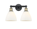 Bathroom Fixtures Two Lights by Innovations ( 405 | 616-2W-BAB-GBD-751 Edison ) 