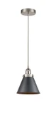 Mini Pendants Metal Shade by Innovations ( 405 | 616-1PH-SN-M13-BK Edison ) 