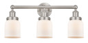 Bathroom Fixtures Three Lights by Innovations ( 405 | 616-3W-SN-G51 Edison ) 