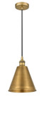 Mini Pendants Metal Shade by Innovations ( 405 | 616-1P-BB-MBC-8-BB-LED Edison ) 