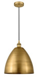 Pendants Metal Shade by Innovations ( 405 | 616-1P-BB-MBD-12-BB-LED Edison ) 