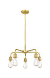 Mini Chandeliers Open Frame by Innovations ( 405 | 516-5CR-SG Ballston ) 