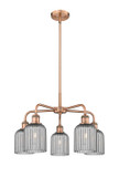 Mid. Chandeliers Glass Down by Innovations ( 405 | 516-5CR-AC-G559-5SM Downtown Urban ) 