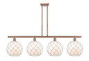 Linear/Island 4 Light + by Innovations ( 405 | 516-4I-AC-G121-10RW Ballston ) 