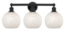Bathroom Fixtures Three Lights by Innovations ( 405 | 616-3W-BK-G1216-8WM Edison ) 