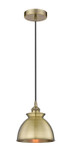 Mini Pendants Glass Down by Innovations ( 405 | 616-1P-AB-M14-AB Edison ) 