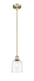 Mini Pendants Glass Down by Innovations ( 405 | 616-1S-AB-G558-6CL Edison ) 