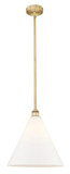 Pendants Glass Down by Innovations ( 405 | 616-1S-BB-GBC-161 Edison ) 