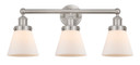 Bathroom Fixtures Three Lights by Innovations ( 405 | 616-3W-SN-G61 Edison ) 