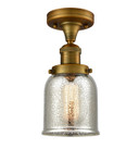 Semi-Flush Mts. Glass Down by Innovations ( 405 | 517-1CH-BB-G58 Franklin Restoration ) 