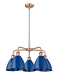 Mid. Chandeliers Glass Down by Innovations ( 405 | 516-5CR-AC-MBD-75-BL Ballston ) 