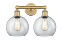 Bathroom Fixtures Two Lights by Innovations ( 405 | 616-2W-BB-G122-8 Edison ) 
