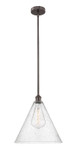 Pendants Glass Down by Innovations ( 405 | 616-1S-OB-GBC-164 Edison ) 