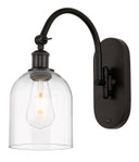 Sconces Single Glass by Innovations ( 405 | 518-1W-OB-G558-6CL Ballston ) 