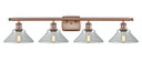 Bathroom Fixtures Four Lights by Innovations ( 405 | 516-4W-AC-G132-LED Ballston ) 