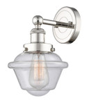 Sconces Single Glass by Innovations ( 405 | 616-1W-PN-G534 Edison ) 