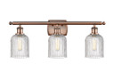 Bathroom Fixtures Three Lights by Innovations ( 405 | 516-3W-AC-G559-5CL Ballston ) 