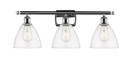 Bathroom Fixtures Three Lights by Innovations ( 405 | 516-3W-PC-GBD-752 Ballston ) 