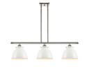 Linear/Island 3 Light Bar by Innovations ( 405 | 516-3I-PN-M14-W Ballston ) 