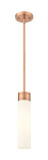 Mini Pendants Glass Down by Innovations ( 405 | 617-1S-AC-G617-11WH Downtown Urban ) 
